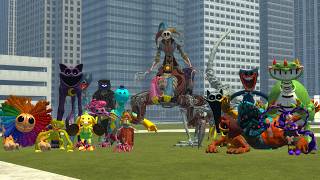 ALL Poppy Playtime Monsters Chased me in the City | Garry's Mod screenshot 4