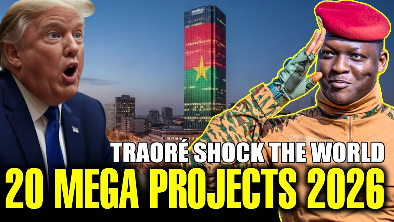 10 новых мегапроектов Traore в 2026 году - Буркина-Фасо обгоняет африканские страны