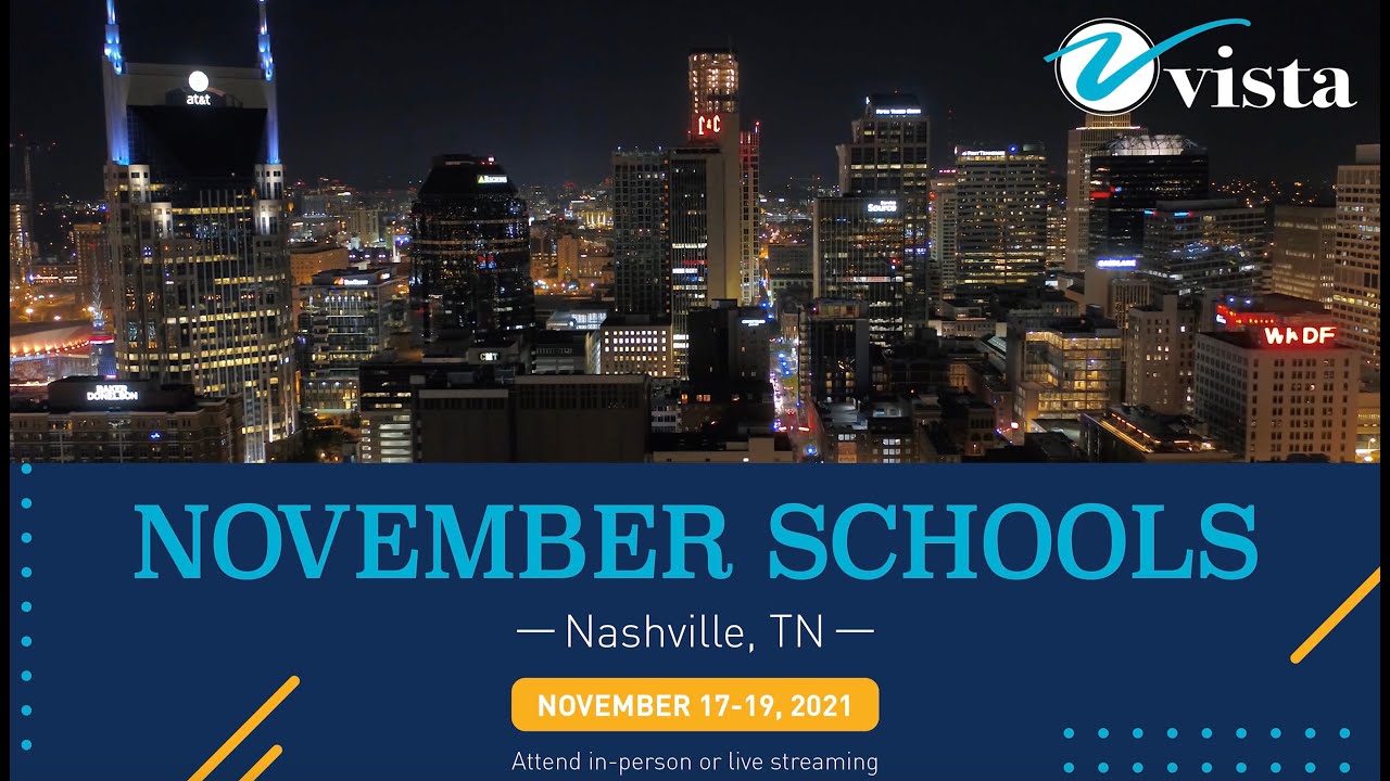 Vista November 2021 Schools - Early Bird Special