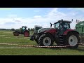 Claas 820 axion vs steyr 6240 absolut tractor show  tractor trailer pulling 2022