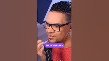 Você não gosta de React? #desenvolvedor #coding #desenvolvedores