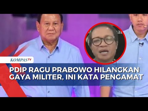 Amnesty Internasional Indonesia Angkat Bicara soal PDIP Ragu Prabowo Hilangkan Gaya Militer @kompastv