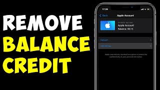 how to remove balance credit from apple id ! (2023)