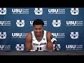 Garry Clark Postgame Press Conference - Utah State 75, UTEP 51 - 11/15/25