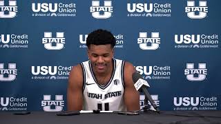 Garry Clark Postgame Press Conference - Utah State 75, UTEP 51 - 11/15/25