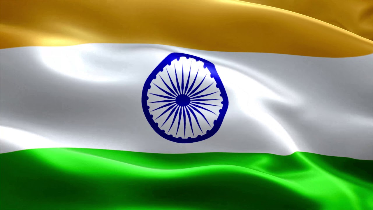 Indian Flag Video Background 4K  High Quality Flags  Free Stock Video 2023  Siddam Bharat