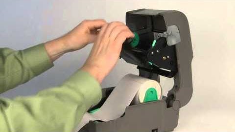 Datamax E-class Mark III printer - wisselen van lint (GraphicALL systems)