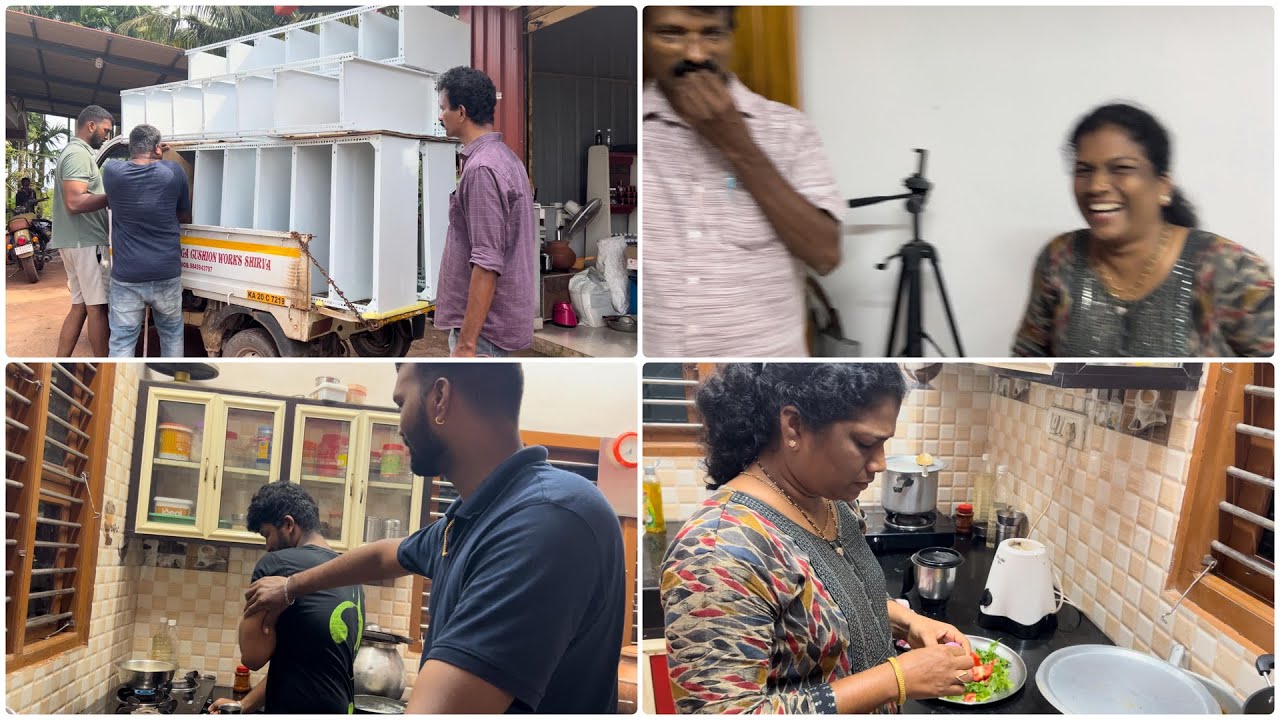 Udupi da shop open and 😍🙏 || Megye palaye kitchen poyerda lagadi gepver 🥲