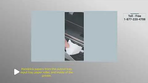 How to Clear Paper Jam Error in HP Envy 7855 Printer