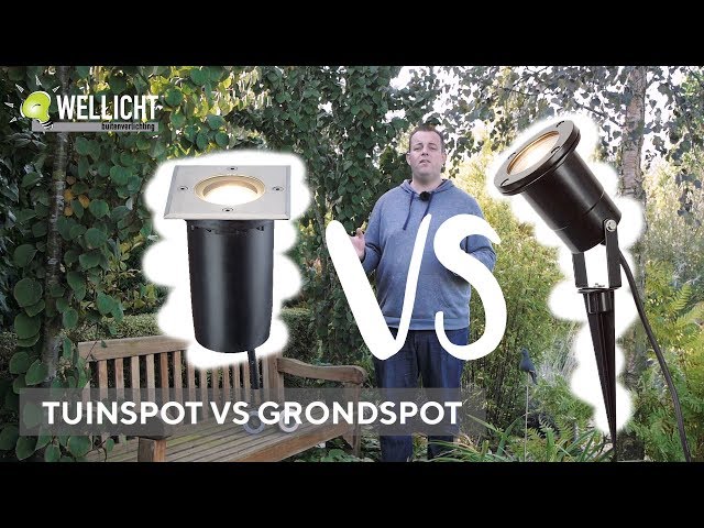 Boom uitlichten? Tuinspot vs grondspot met LED verlichting - YouTube