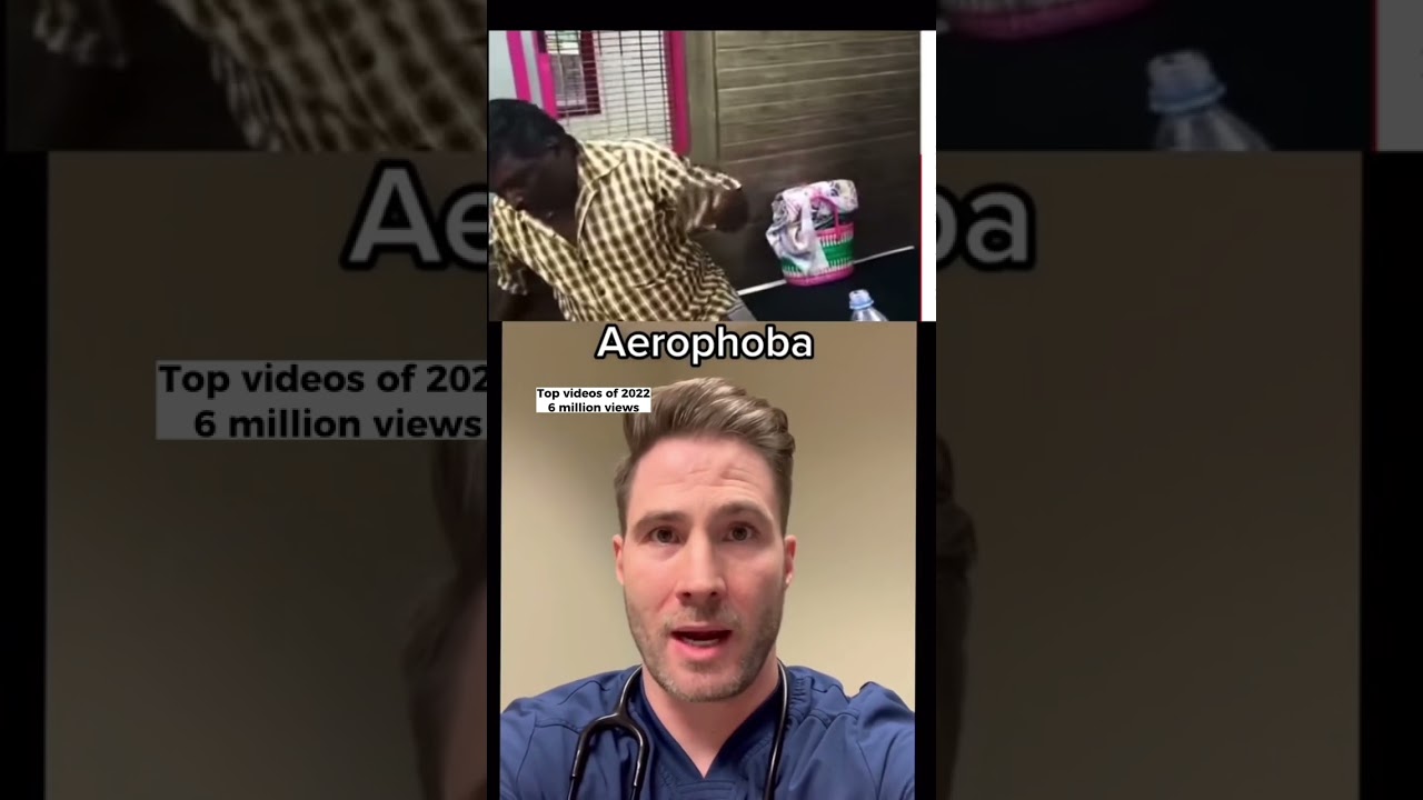 Rabies = terrified of water 😳