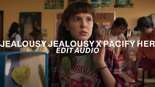 Download lagu Olivia Rodrigo, Melanie Martinez - Jealousy Jealousy x Pacify Her (Sped Up Edit Audio)