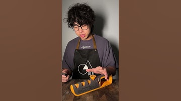 Cucumber, almost split completely!  #fyp #knife #knifesharpening #ray #knifesharpener #rui #knives