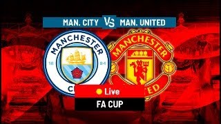 MANCHESTER CITY VS MANCHESTER UNITED, IT'S TIME FOR REVENGE CAN UNITED WIN THE FA CUP AT WEMBLEY????