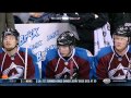 2/18/13: Avalanche's Matt Duchene scores after being a mile offside vs. Predators