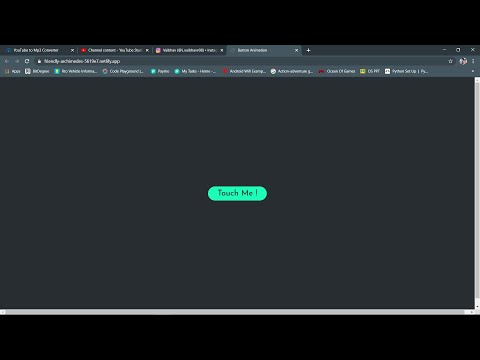 Button Animation Using Html,Css & Javascript