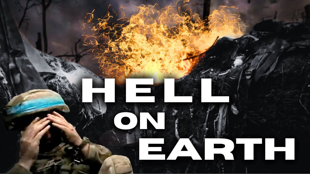 Ukraine Combat Footage: Soldiers Struggle to Survive Incoming Shelling (English)
