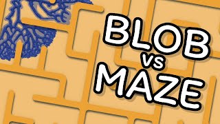 MESMERISING Maze Solving BLOB