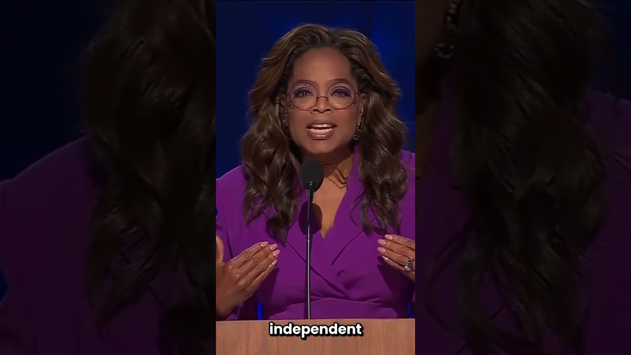 Oprah Winfrey energizes #DNC crowd with endorsement for Harris-Walz campaign