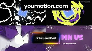Wall Explosion Logo Opener — Cartoon Smoke & Glass Crack for AI Video (Ae, Pr) Free