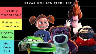 Ranking the Villains in Disney Pixar Movies