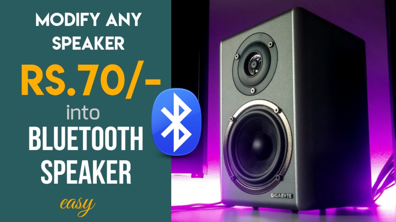 How to modify simple home theater to Bluetooth speaker 👍 // speaker