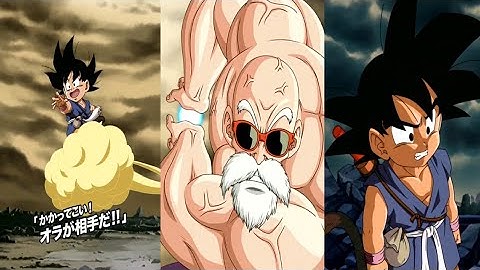 *NEW* PATH TO POWER KID GOKU SUPER ATTACKS ACTIVE SKILL & OST! DBZ DOKKAN BATTLE