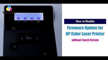 Disable Printer Firmware Update for HP M182nw M183fw M254nw M255nw M454dn