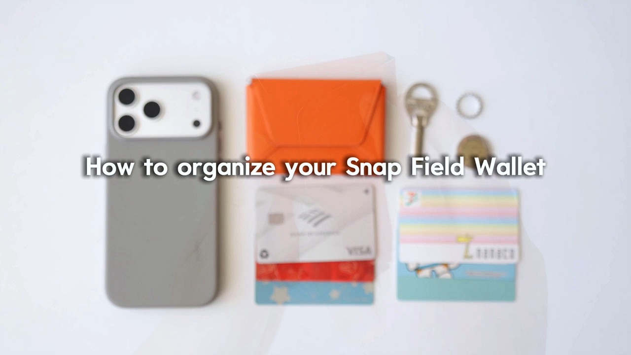 How to organize your Snap Field Wallet - YouTube