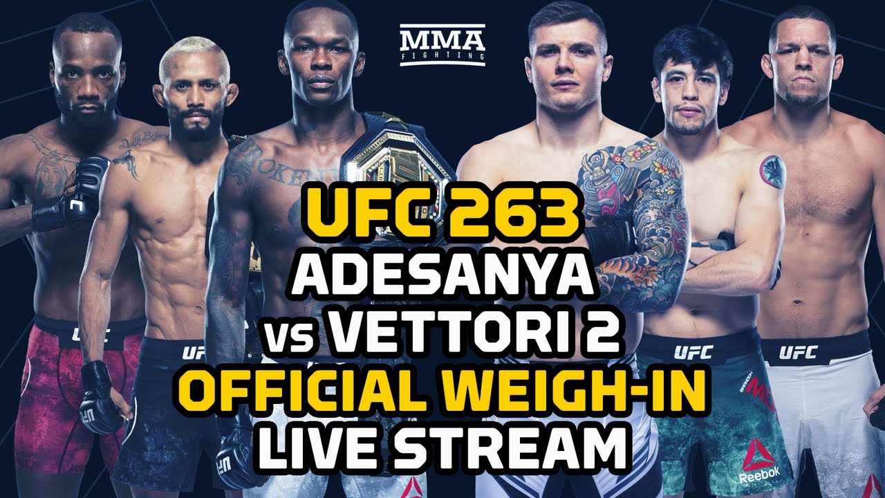 UFC 263 Adesanya vs