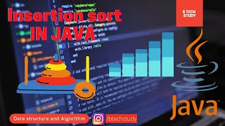Insertion sort in java || Data Dtructure and Algorithm