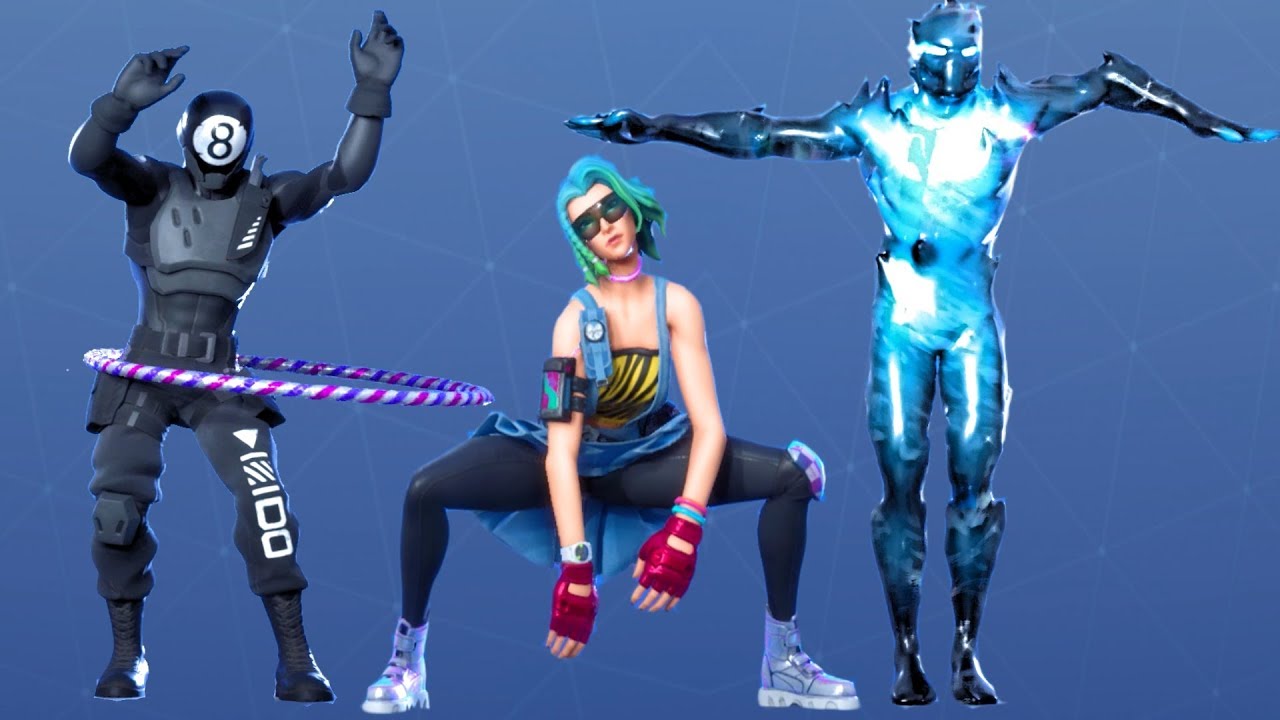 videos of all the fortnite dances