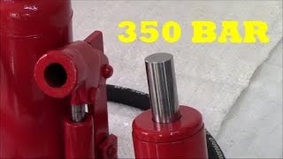 HOW to MAKE a HYDRAULIC PUMP