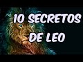 10 SECRETOS DEL SIGNO LEO ♌🔥