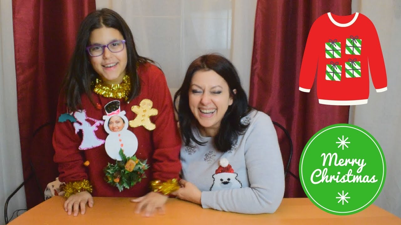 DIY KARÁCSONYI CSÚNYA PULCSI MOLLINAK! :)