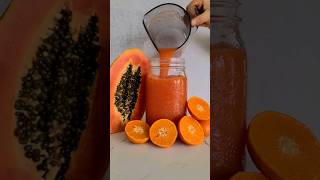 Drink this juice to improve digestion, papaya juice juicing healing recipe