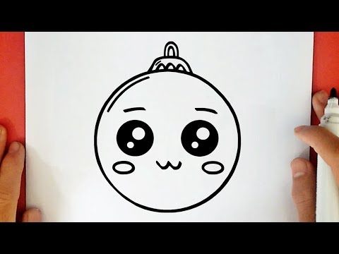 Vidéo: Comment Dessiner Une Boule De Noël