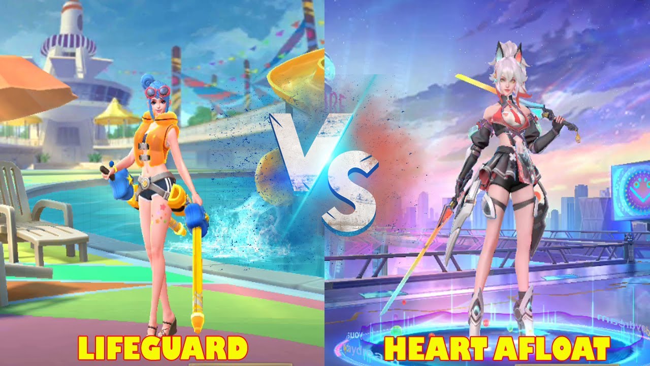 Heart Afloat FANNY HEART AFLOAT VS FANNY LIFEGUARD MOBILE LEGEND - YouTube