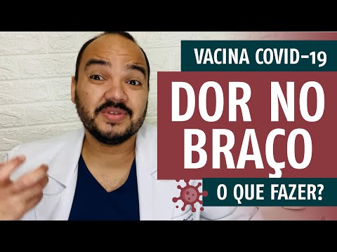 Vídeo: Braço dói após a vacinação contra o coronavírus