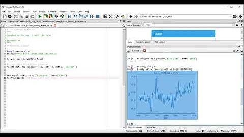 CODING Snippet 006: Moving Averages using Python Xarray | METEOROLOGY-RELATED Pep Talk