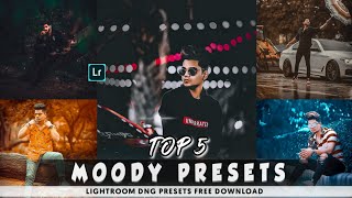 Lightroom Mobile Top 5 Moody Presets 🔥|| Lightroom Mobile Dng Presets Download || Top 5 Free Presets screenshot 2