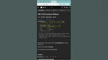 Leetcode SQL Question 2 | Crack SQL Interviews in 50 Questions #coding #leetcode #datascience #sql