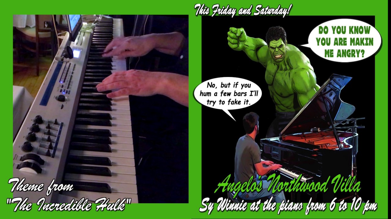 Sy Winnie plays the Hulk!
