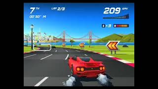 Horizon Chase Turbo City Lights - San Francisco Grass Hills - Gameplay PC (HD) screenshot 4