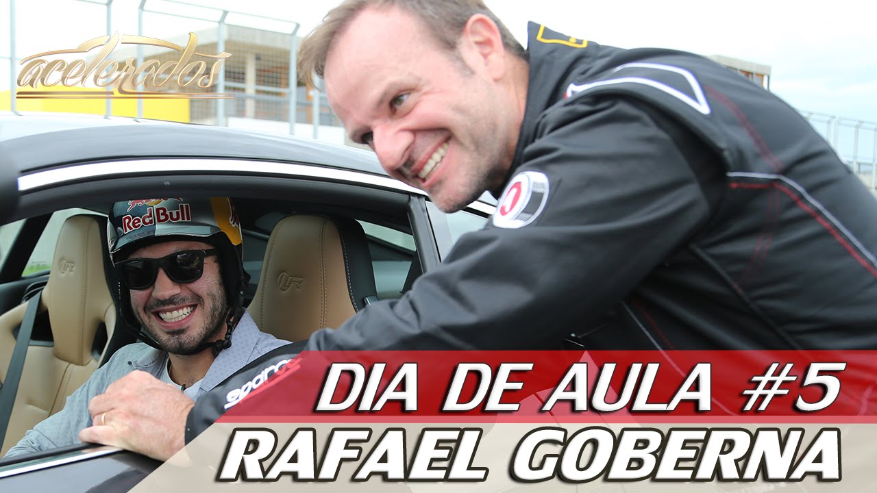 RAFAEL GOBERNA NO JAGUAR F-TYPE R - DIA DE AULA #5 | ACELERADOS