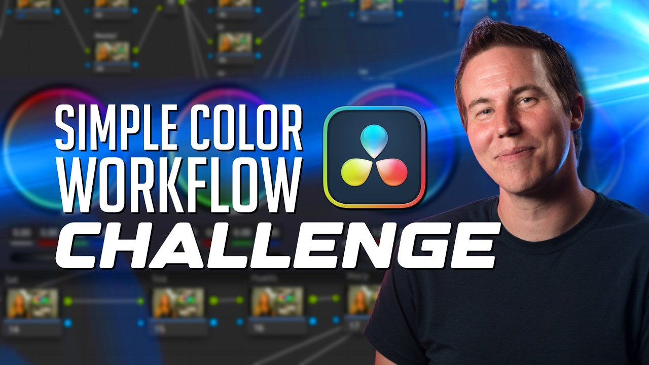 The Simple Color Workflow Challenge - YouTube