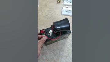 Còi hú báo động, còi hú báo cháy 12 VDC C-628 dùng cho các hệ thống báo trộm báo cháy