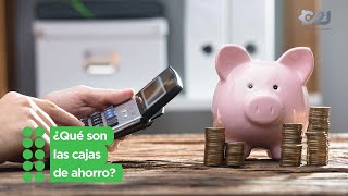 ¿Qué son las cajas de ahorro?