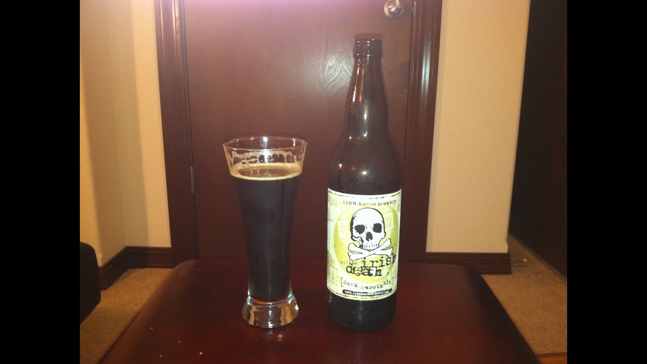Iron Horse Brewery (Quilter's Irish Death) Ale Review YouTube