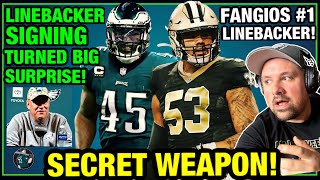 😳NEW LINEBACKER SIGNING IS FANGIO’S TOP WEAPON! THE “VAN GINKEL” OF THE EAGLES! WE DOUBT HIM ALREADY